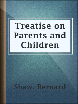cover image of Treatise on Parents and Children